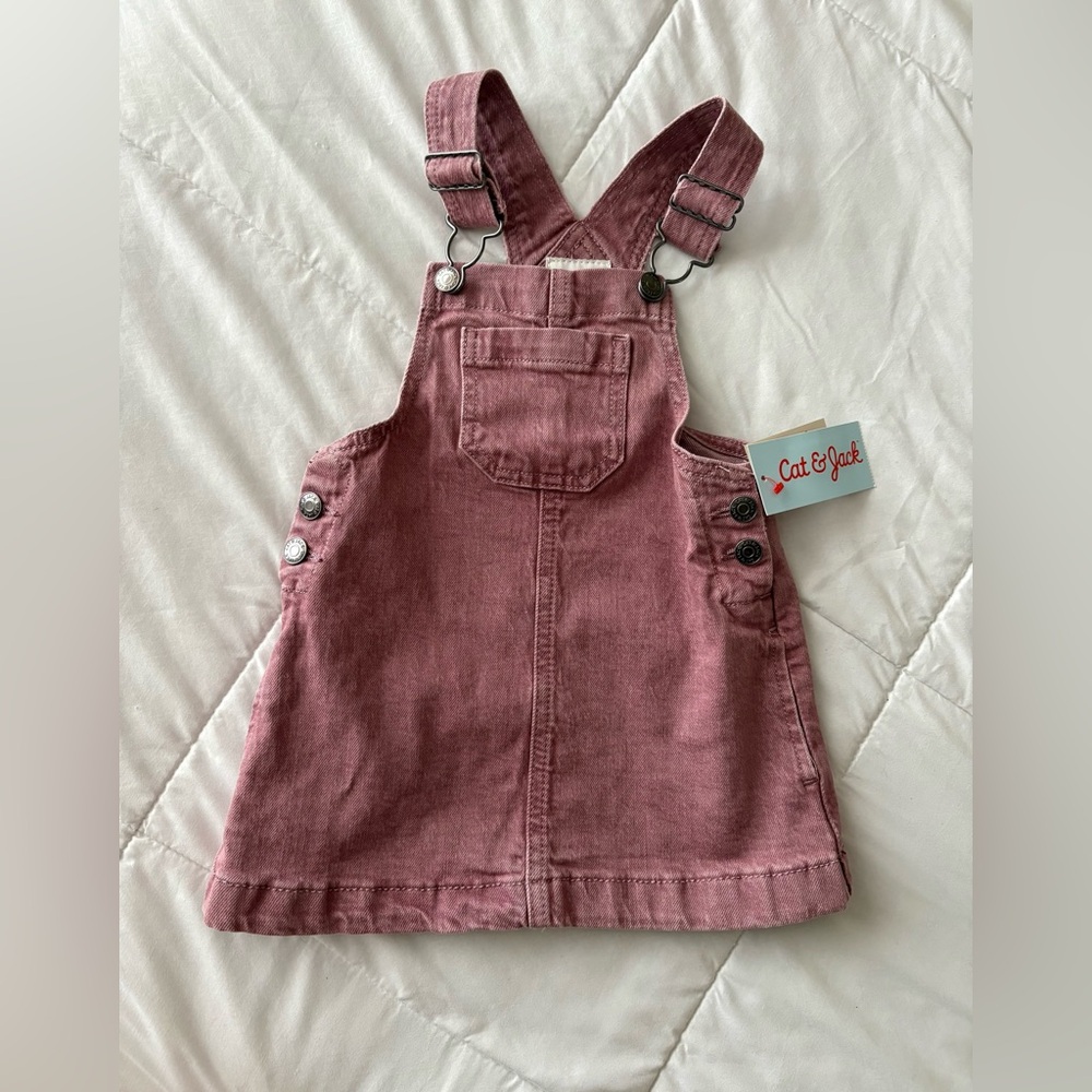 Cat & Jack Kids Overall Dress